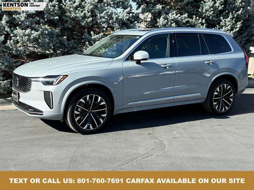 Gray 2025 Volvo XC90 B6 Plus 7-Seater