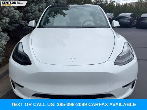 Pearl White Multi-Coat 2023 Tesla Model Y Long Range Dual Motor All-Wheel Drive
