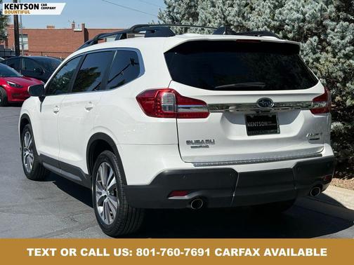 Crystal White Pearl 2021 Subaru Ascent Limited 8-Passenger