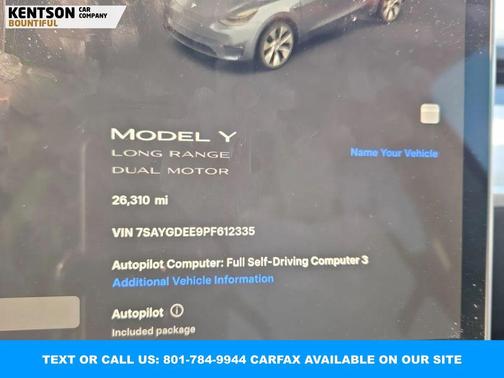 2023 Tesla Model Y Long Range Dual Motor All-Wheel Drive