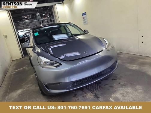 Gray 2023 Tesla Model Y Performance Dual Motor All-Wheel Drive