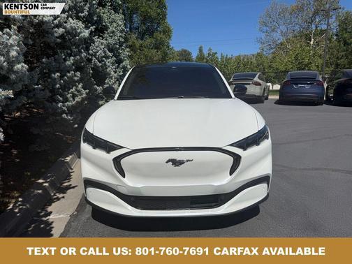 Star White Metallic Tri-Coat 2025 Ford Mustang Mach-E Premium