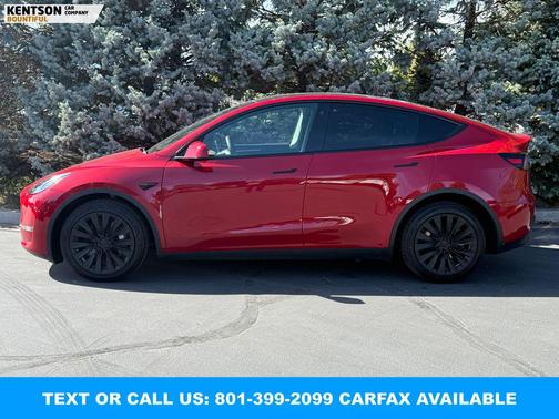 Red Multi-Coat 2023 Tesla Model Y Long Range Dual Motor All-Wheel Drive