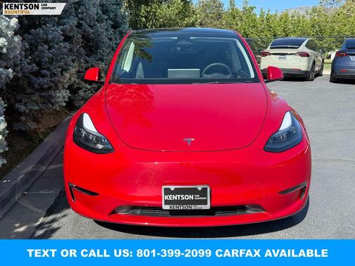 Red Multi-Coat 2023 Tesla Model Y Long Range Dual Motor All-Wheel Drive