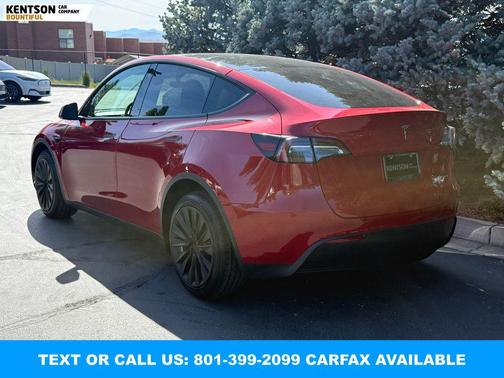 Red Multi-Coat 2023 Tesla Model Y Long Range Dual Motor All-Wheel Drive