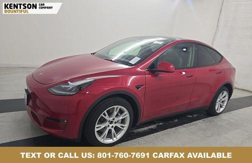 Red Multi-Coat 2023 Tesla Model Y Long Range Dual Motor All-Wheel Drive