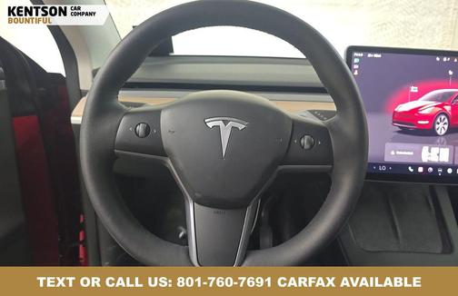 Red Multi-Coat 2023 Tesla Model Y Long Range Dual Motor All-Wheel Drive