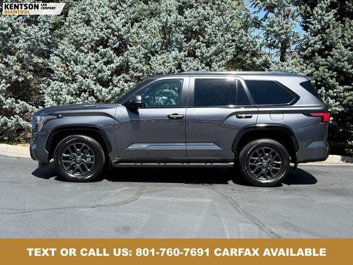 Magnetic Gray Metallic 2026 Toyota Sequoia Platinum
