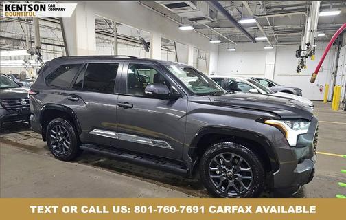 Magnetic Gray Metallic 2026 Toyota Sequoia Platinum