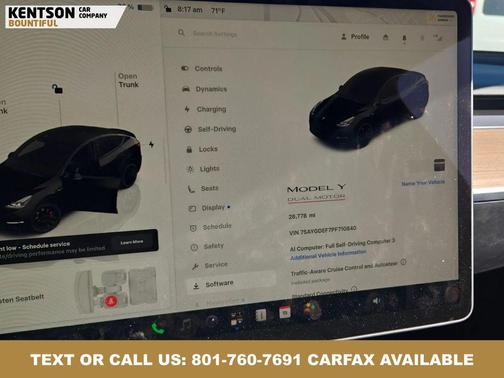 Solid Black 2023 Tesla Model Y Performance Dual Motor All-Wheel Drive
