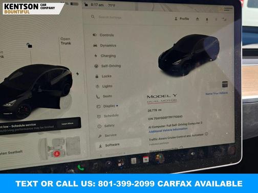 Solid Black 2023 Tesla Model Y Performance Dual Motor All-Wheel Drive