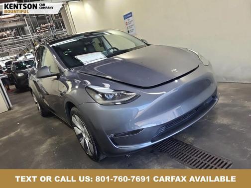 Gray 2023 Tesla Model Y Long Range Dual Motor All-Wheel Drive