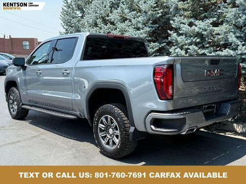Gray 2024 GMC Sierra 1500 AT4