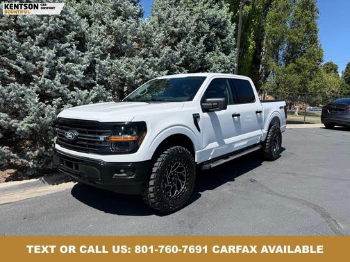 White 2025 Ford F-150 XLT