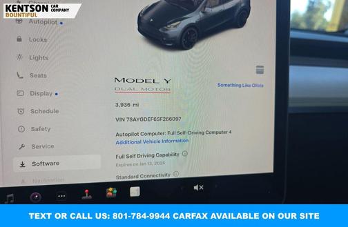 2025 Tesla Model Y Performance Dual Motor All-Wheel Drive