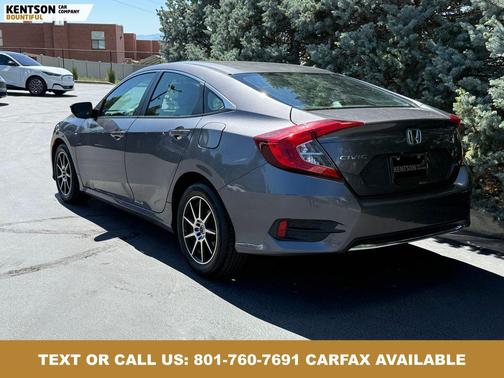 Modern Steel Metallic 2019 Honda Civic LX