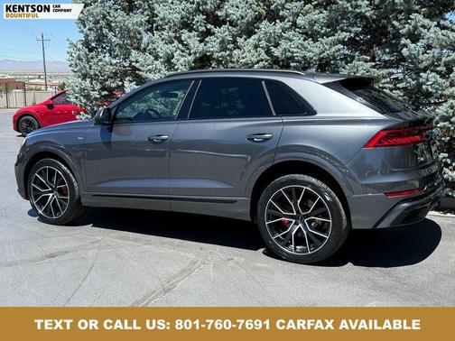 Samurai Gray Metallic 2020 Audi Q8 55 Premium Plus