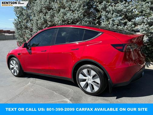 Red Multi-Coat 2023 Tesla Model Y Long Range Dual Motor All-Wheel Drive