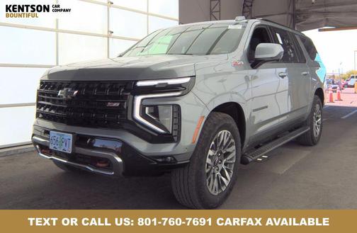 Sterling Gray Metallic 2025 Chevrolet Suburban 4WD Z71