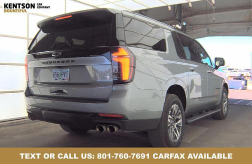 Sterling Gray Metallic 2025 Chevrolet Suburban 4WD Z71