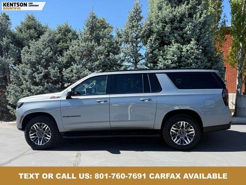Sterling Gray Metallic 2025 Chevrolet Suburban 4WD Z71