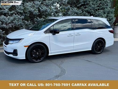 Platinum White Pearl 2025 Honda Odyssey Sport-L