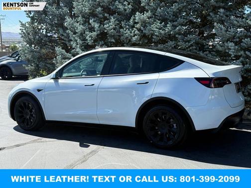 Pearl White Multi-Coat 2021 Tesla Model Y Long Range Dual Motor All-Wheel Drive
