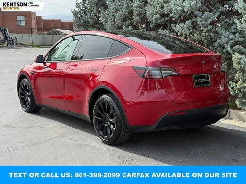 Red Multi-Coat 2023 Tesla Model Y Long Range Dual Motor All-Wheel Drive
