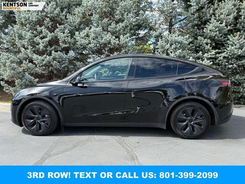 Solid Black 2025 Tesla Model Y Long Range Dual Motor All-Wheel Drive