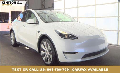 Pearl White Multi-Coat 2023 Tesla Model Y Long Range Dual Motor All-Wheel Drive