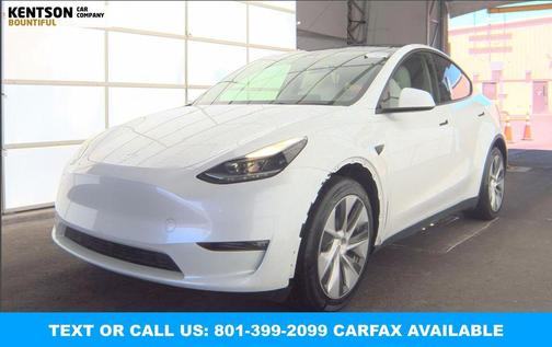 Pearl White Multi-Coat 2023 Tesla Model Y Long Range Dual Motor All-Wheel Drive