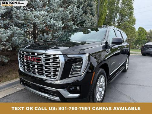 Onyx Black 2025 GMC Yukon XL Denali