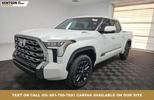 Wind Chill Pearl 2025 Toyota Tundra Hybrid Platinum