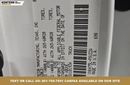 Wind Chill Pearl 2025 Toyota Tundra Hybrid Platinum