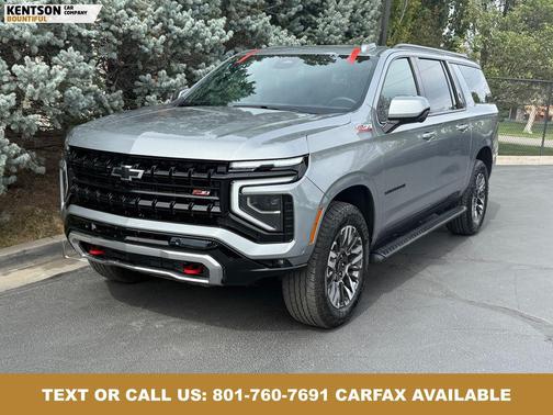 Sterling Gray Metallic 2025 Chevrolet Suburban 4WD Z71