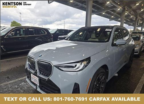 Gray Metallic 2025 BMW X3 30 xDrive