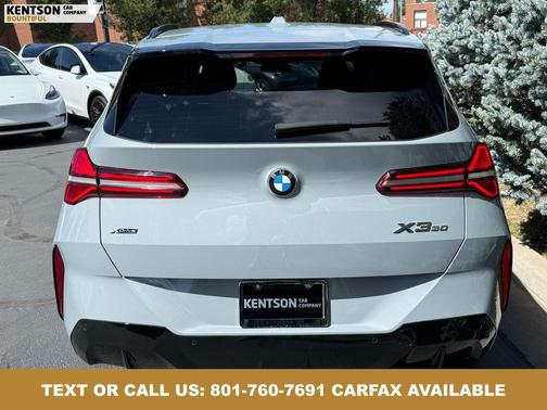 Gray Metallic 2025 BMW X3 30 xDrive