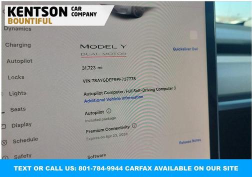 2023 Tesla Model Y Performance Dual Motor All-Wheel Drive