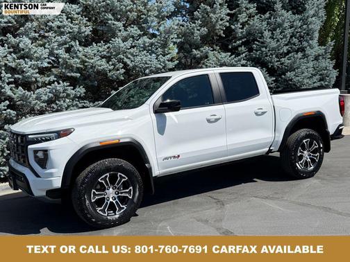 Summit White 2023 GMC Canyon AT4