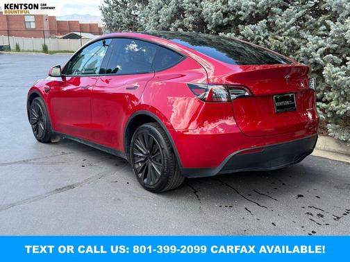 Red Multi-Coat 2023 Tesla Model Y Long Range Dual Motor All-Wheel Drive