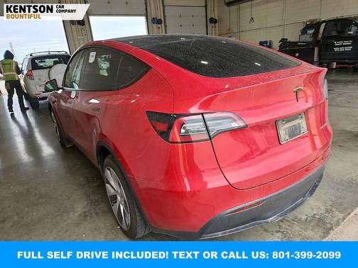 Red Multi-Coat 2023 Tesla Model Y Long Range Dual Motor All-Wheel Drive
