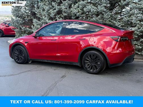 Red Multi-Coat 2023 Tesla Model Y Long Range Dual Motor All-Wheel Drive