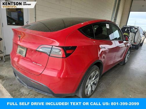 Red Multi-Coat 2023 Tesla Model Y Long Range Dual Motor All-Wheel Drive