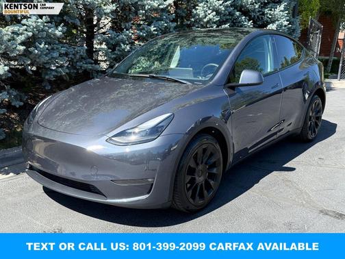 Gray 2023 Tesla Model Y Long Range Dual Motor All-Wheel Drive