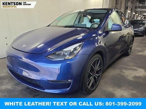 Deep Blue Metallic 2023 Tesla Model Y Performance Dual Motor All-Wheel Drive
