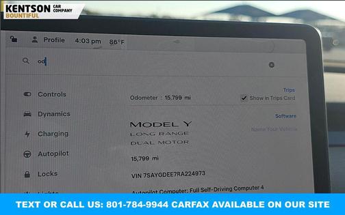 2024 Tesla Model Y Long Range Dual Motor All-Wheel Drive