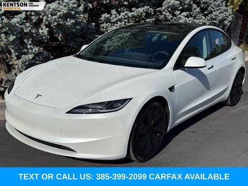 Pearl White Multi-Coat 2024 Tesla Model 3 Long Range