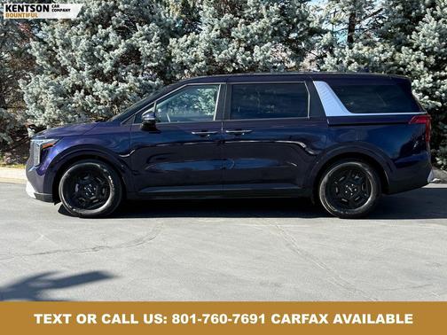Deep Chroma Blue 2025 Kia Carnival LXS