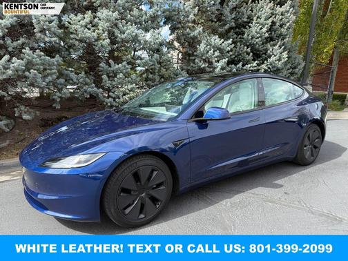 Deep Blue Metallic 2024 Tesla Model 3 Long Range