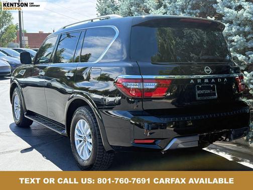 Super Black 2024 Nissan Armada SV 4WD